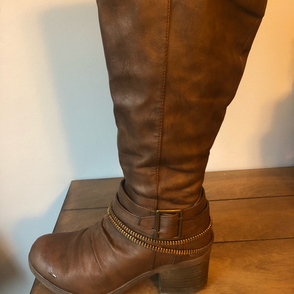 Carlos Santana 7 Wife Calf boot